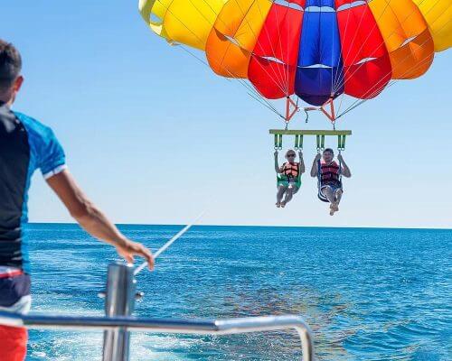 Destin Parasailing Adventures Included with Your VIP Stay at Liquid Assets