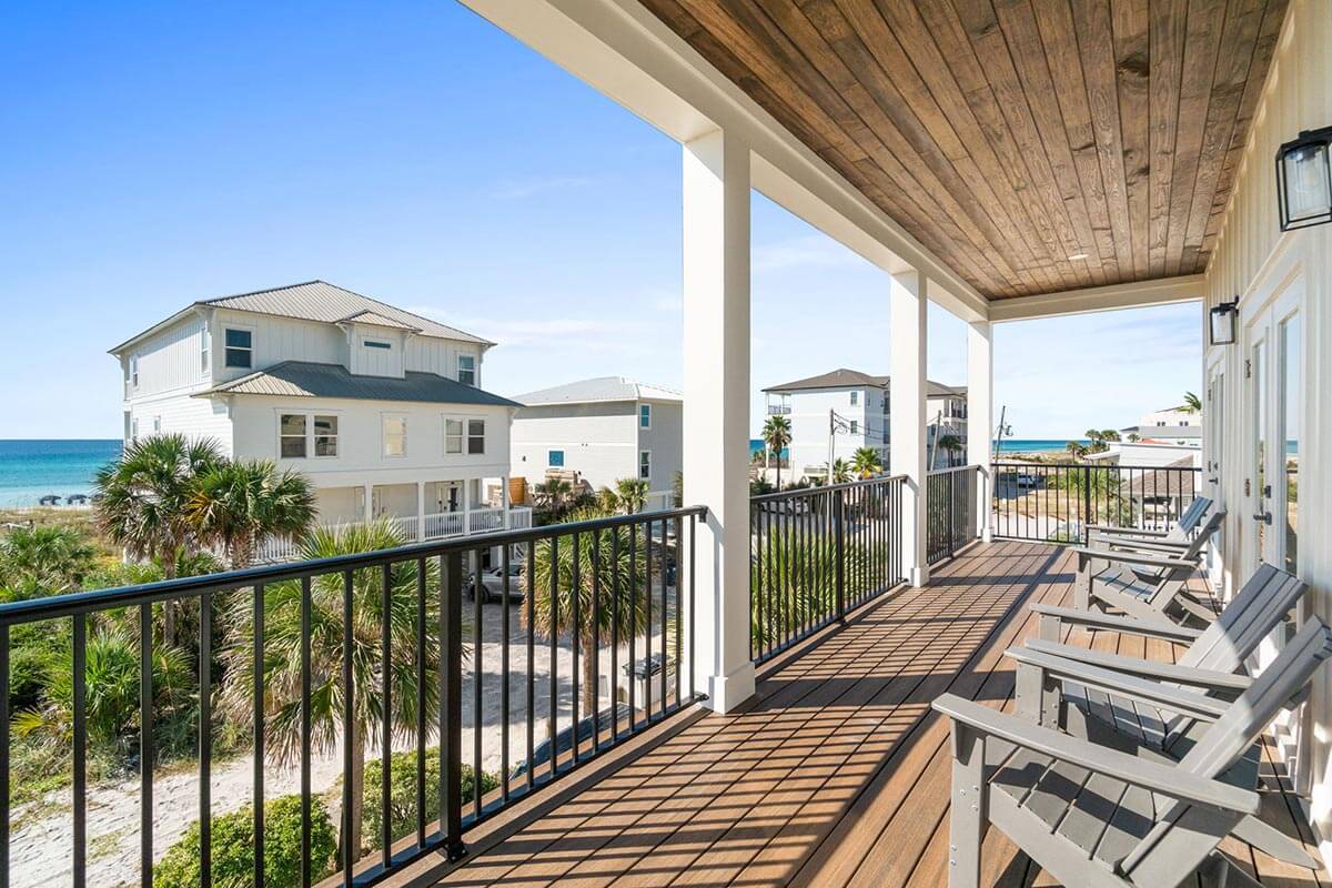Vacation Home with Private Pool and Gulf View Balconies Perfect for Relaxation