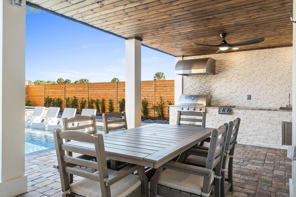 Vacation Home with Private Pool and Outdoor Living Spaces Built for Gathering Together